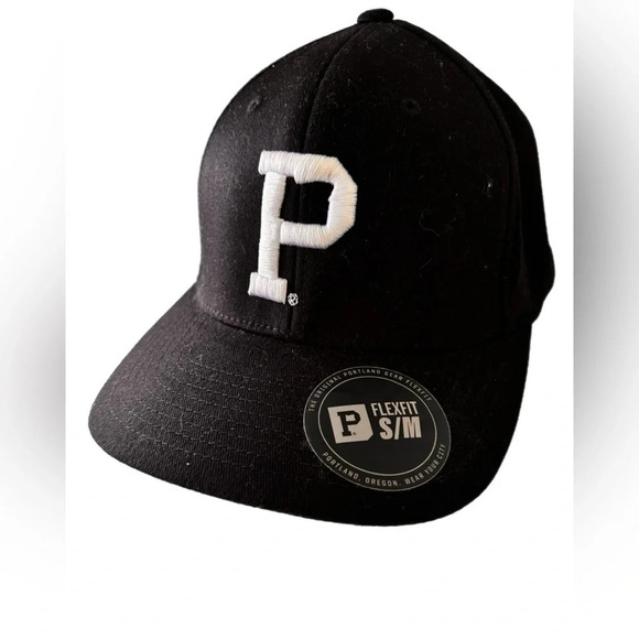 Portland Gear Hat Black Fitted Size S-M. NWT outdoor sports wear - Picture 4 of 7